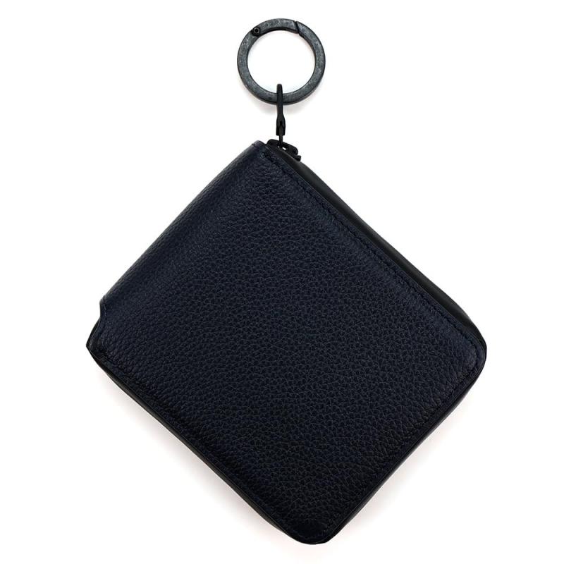 アジリティアッファ(AGILITY affa)『ロータス』 二つ折り財布 財布 コンパクト 雨に強い財布 水に強い財布 レザー 本革 止水 撥水｜luck-luck