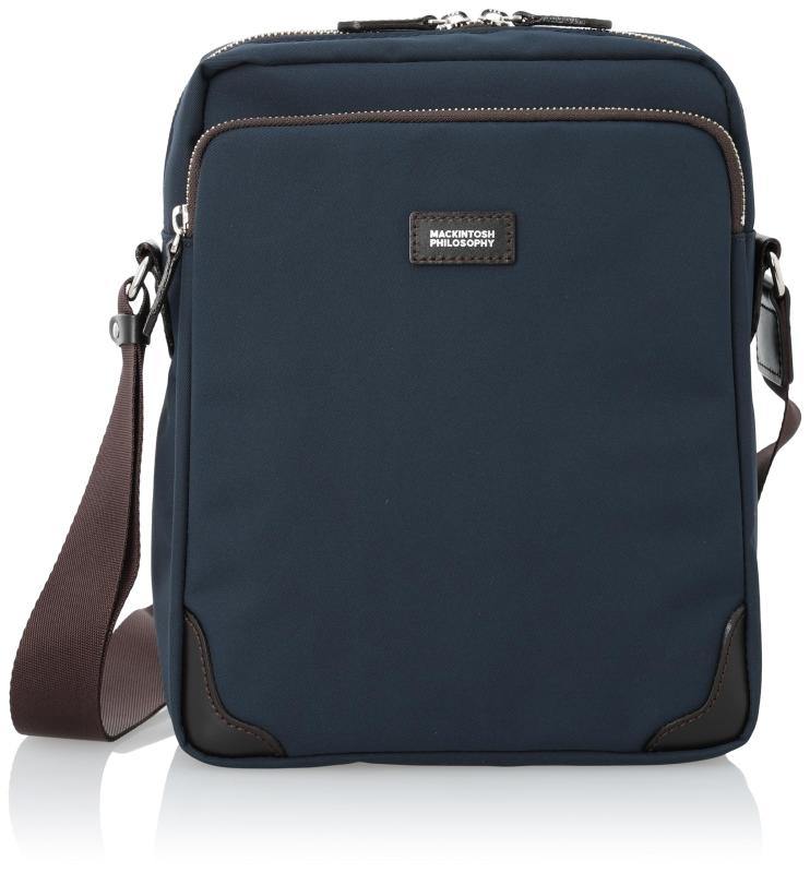 [マッキントッシュ 哲学] MACKINTOSH PHILOSOPHY ショルダーバッグ バルヴェニー 4L B5納める可 54282 テフロン製作 縦型 54282 01 (黒いこと)