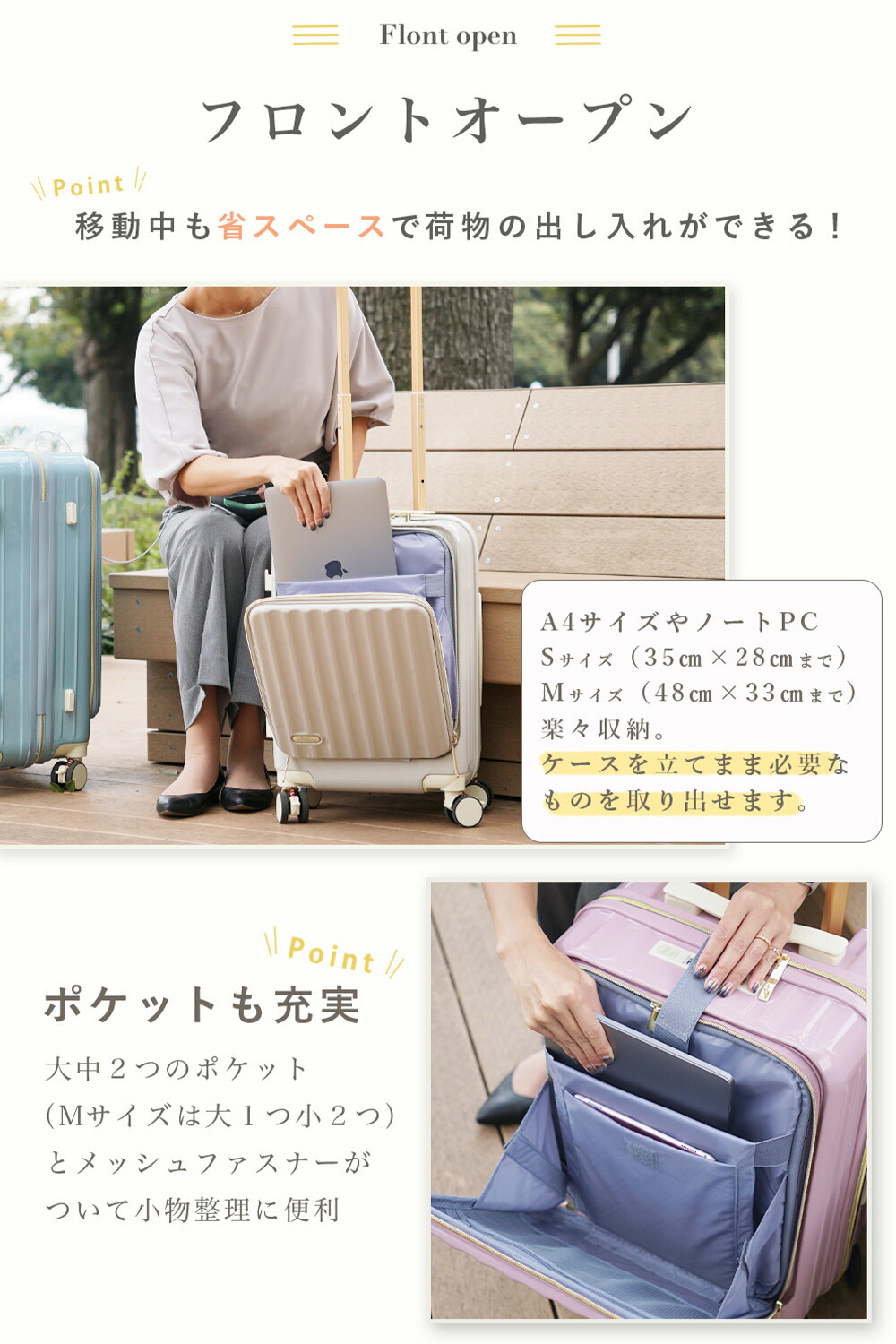 P10倍＋最大20％OFFクーポン配布中】スーツケース 機内持ち込み