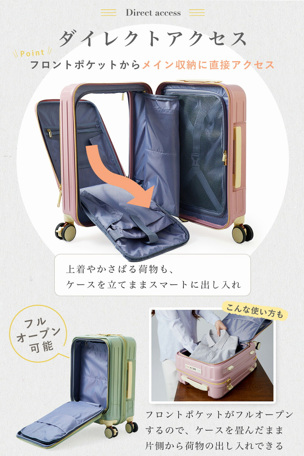 P10倍＋最大20％OFFクーポン配布中】スーツケース 機内持ち込み