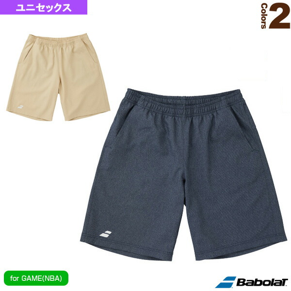 【楽天市場】ゲームパンツ／カラープレイライン／ユニセックス（BTUMJD04）《バボラ テニス・バドミントン ウェア
