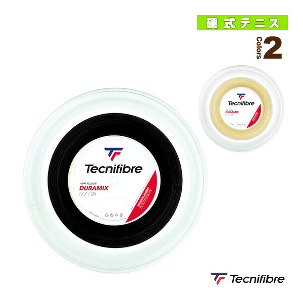 デュラミックス DURAMIX 200mロール 02RDU テクニファイバー テニスストリング（ロール他）