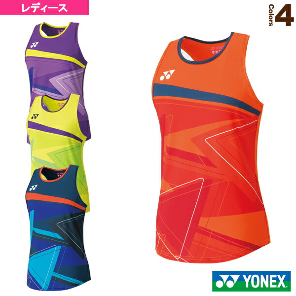 受注会限定‼️2025年新作YONEX ウィメンズ タンクトップ 青 ブルー S 楽天市場】ヨネックス テニス・バドミントンウェア（レディース
