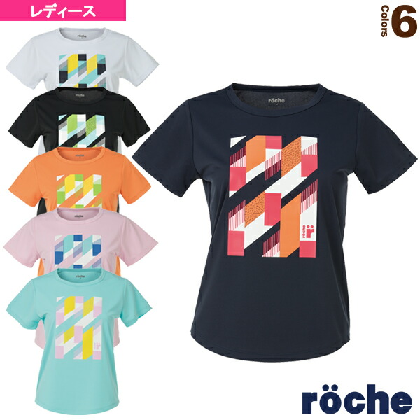 楽天市場】プラクティスTシャツ／レディース（229514）《ローチェ（roche） テニス・バドミントン ウェア（レディース）》 :  テニス・バドミントン Luckpiece