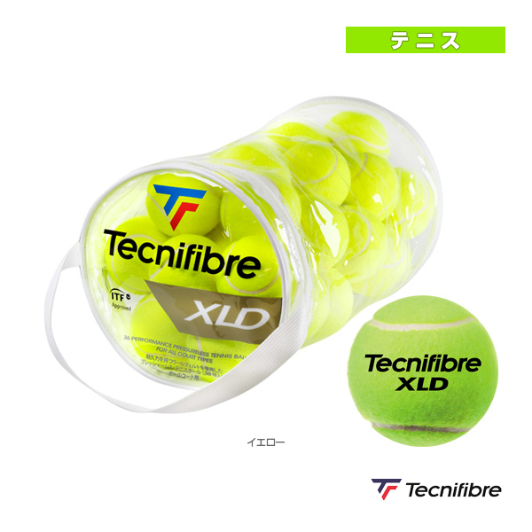 楽天市場 Xld 36球入りビニールバッグ ノンプレッシャーボール Tbgzxd1 テクニファイバー テニス ボール テニス バドミントン Luckpiece