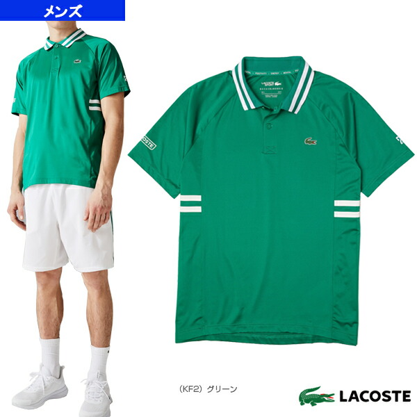 爆売り Novak Djokovic サイドボーダーポロシャツ メンズ Dh9615l ラコステ テニス バドミントン ウェア メンズ ユニ 受賞店舗 Test Jongolf Com