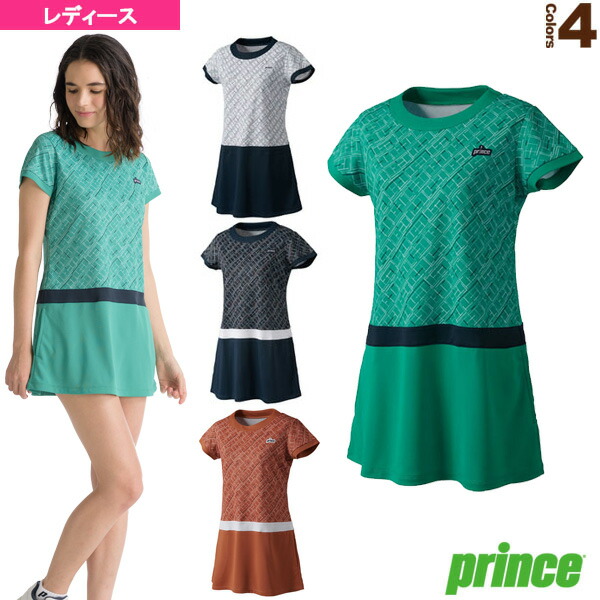 21年08月上旬 予約 ワンピース レディース Wf1402 プリンス テニス バドミントン ウェア レディース Andapt Com