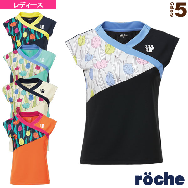 楽天市場】ゲームシャツ／レディース（RA301）《ローチェ（roche） テニス・バドミントン ウェア（レディース）》 : テニス・バドミントン  Luckpiece