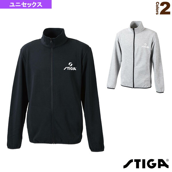 STIGAジップジャケットJP-1 ユニ一発やる 1805-1201／1805-1302 スティガ ピンポンお召しもの（メンズ/ユニ）