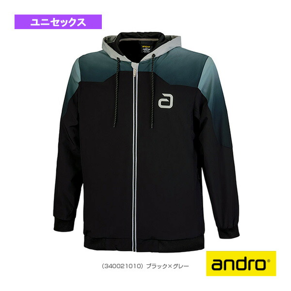 サリヴァントラックスーツジャケット ANDRO SALIVAN TRACKSUIT JACKET ユニ一発やる 340021010《アンドロ ピンポンお召しもの（メンズ/ユニ）》