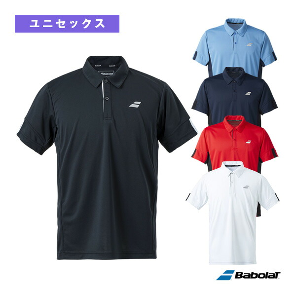 クラブレンジ 半袖ゲームシャツ CLUB SHORT SLEEVE SHIRT ユニセックス BUG4313C バボラ テニスウェア（メンズ/ユニ）