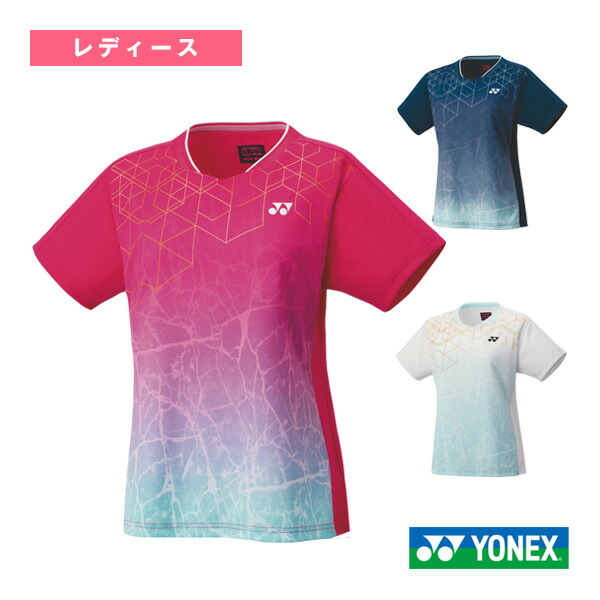 楽天市場】《送料無料》YONEX レディース ゲームシャツ（スリム