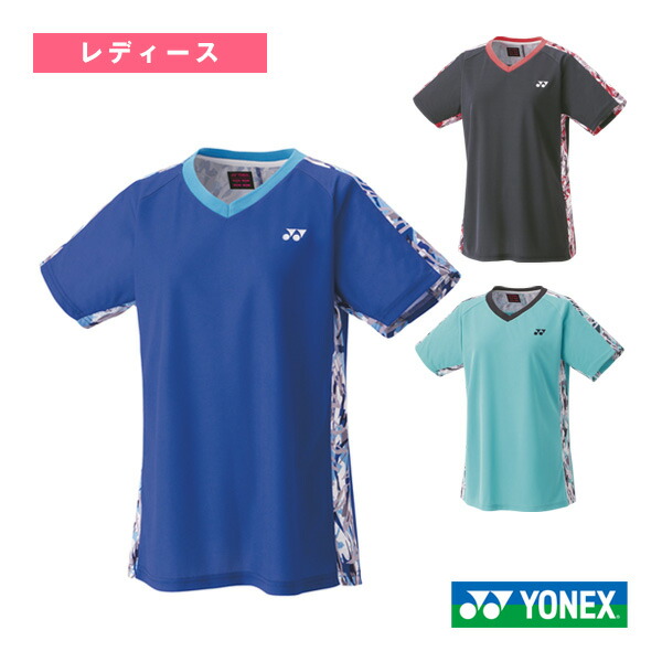希少　YONEX バドミントンゲームシャツ レディースO 楽天市場】ゲームシャツ／フィットシャツ／レディース（20872Y