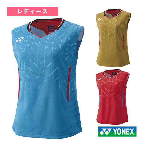 YONEX ノースリーブシャツ XL 楽天市場】ヨネックス バドミントンウェア（レディース） ゲーム