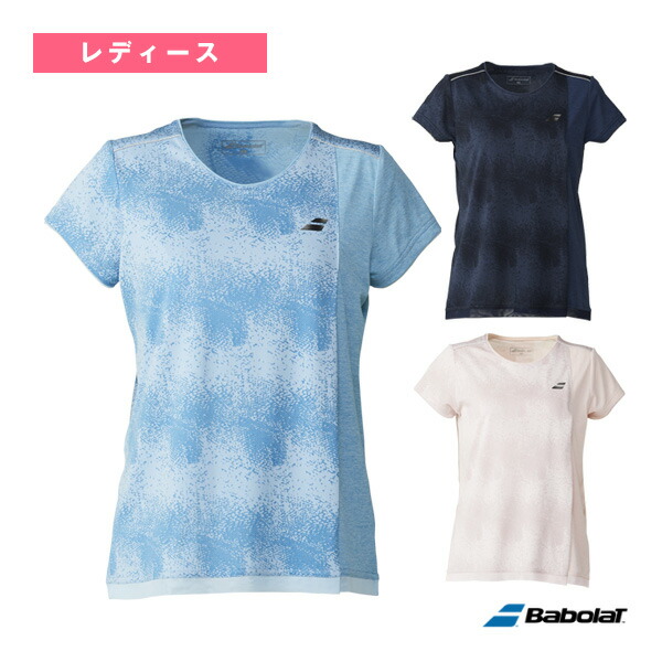VS ショートスリーブシャツ／VS SHORT SLEEVE SHIRT／レディース（BWG5320） バボラ テニスウェア（レディース） 5,121円