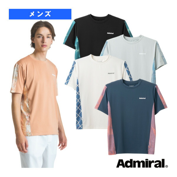 アドミラル　テニス　Tシャツ　M アドミラル(Admiral) ウェア（メンズ/ユニ） ]フロントライン