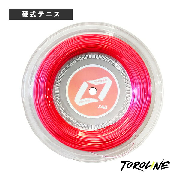 TOROTORO PINK 123 トロトロ ピンク 100mロール 1.23mm トロライン テニスストリング（ロール他）