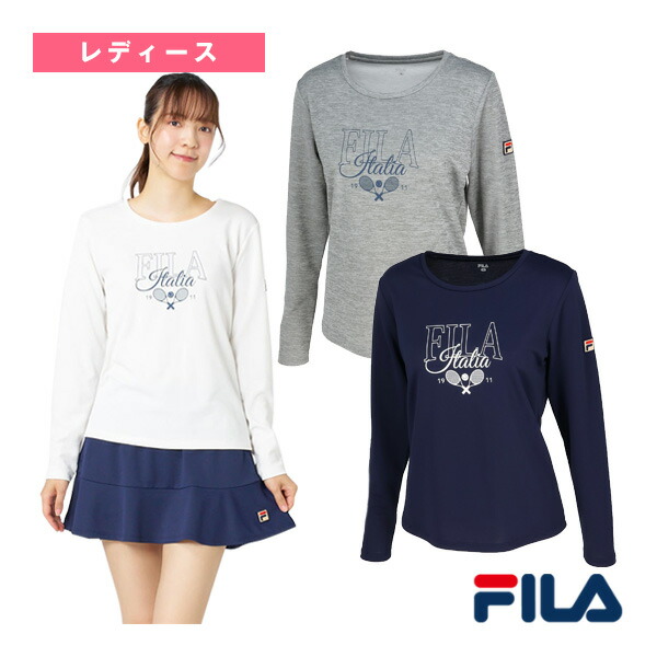 楽天市場】テニスウェア（レディース） フィラ ロングスリーブ