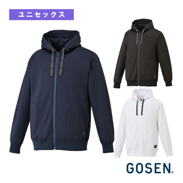 裏起毛ストレッチジップアップパーカー ユニセックス W2540 ゴーセン テニスウェア（メンズ/ユニ） 7,902円