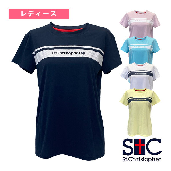 ロゴタイププルオーバー レディース STC-BFW2041 仙クリストファー 庭球お召しもの（レディース）