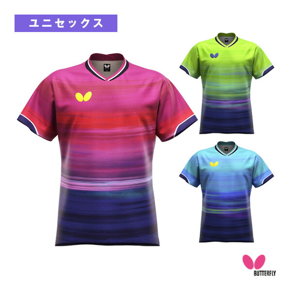 インフィリア2シャツ INFIRIA2 SHIRT ユニセックス 47830 バタフライ 卓球ウェア（メンズ/ユニ）