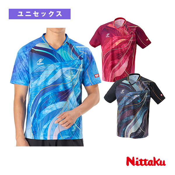 エレイスシャツ ERAYTH SHIRT ユニセックス NW-2224 ニッタク 卓球ウェア（メンズ/ユニ）