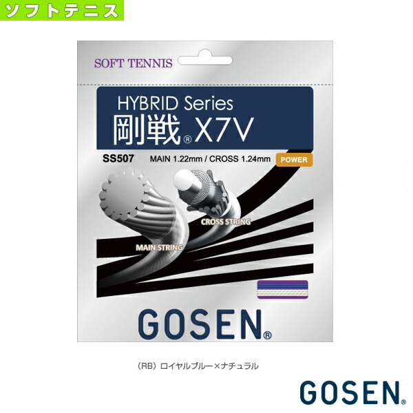 楽天市場】GOSEN ゴーセン ソフトテニス ガット ストリング