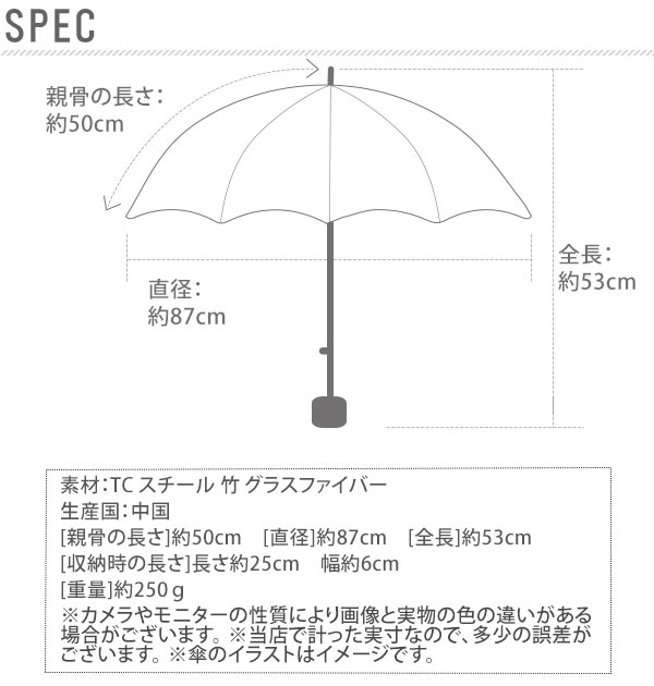 楽天市場 日傘 定番 軽量 レディース 折りたたみ おしゃれ 50cm