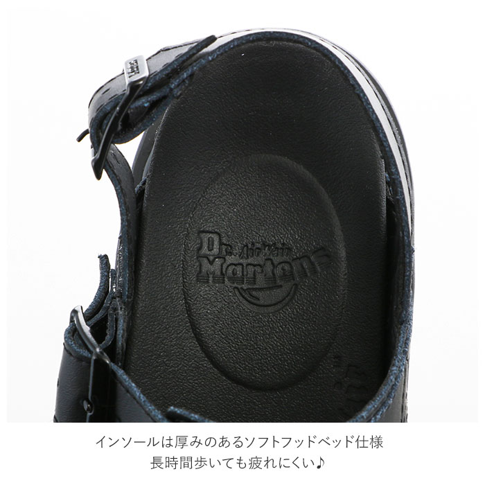 Dr Martens サンダル レディース レディース ドクターマーチン Voss 定番 メンズ ブランド ヴォス Dr Martens 大きいサイズ 22 メンズ レザー 厚底 23 24 25 26 27 スポーツサンダル ファッションサンダル ストラップ コンフォートサンダル Backyard Family