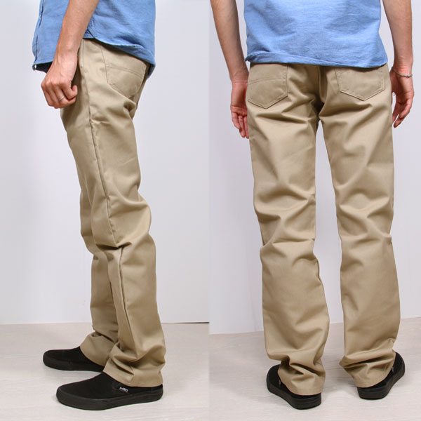 dickies twill cargo pants dark green