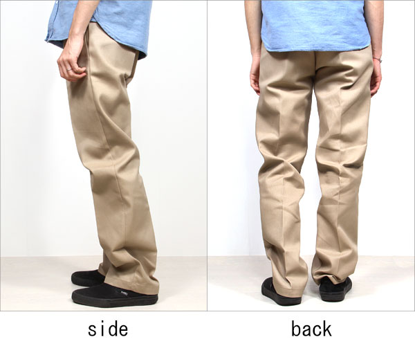楽天市場 スリムフィット ワークパンツ チノパン スリム ストレート ロングパンツ オシャレ メンズ ファッション 通販 ボトムス おすすめ 通販 正規品 873 ディッキーズ Dickies Backyard Family 雑貨タウン