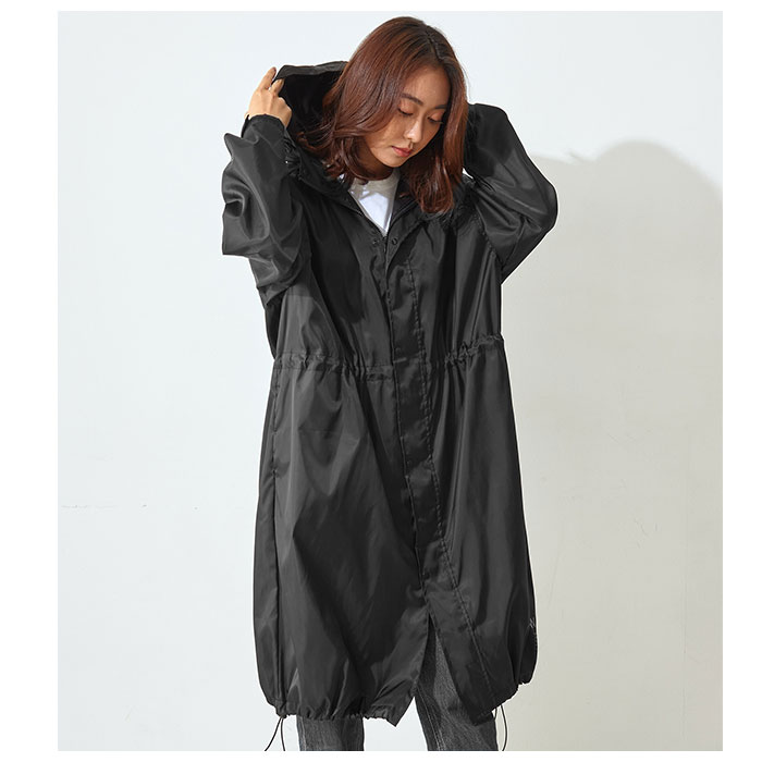 レインコート Wpc レディース モッズコート 定番 モッズコート ユニセックス メンズ レインウェア アウトドア フェス スプリングコート 撥水 はっ水 レインウェア 収納袋付き アウトドア W By Wpc ダブリュピーシー ツイルモッズコート R 1121 メンズファッション