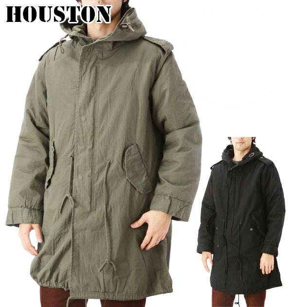 本日限定　HOUSTON ヒューストン モッズコート 新品 希少カラー 織田裕二 楽天市場】HOUSTON M-51 モッズコート モッズパーカー 踊る大