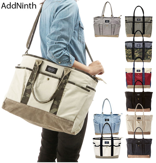 楽天市場】トートバッグ アドナインス addninth ショルダー
