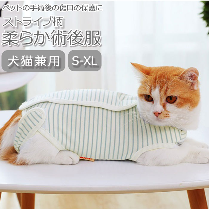 猫用オーバーオール服 ☆小型猫向け★ Amazon | ぽぽねこ 猫に優しい猫服 皮膚保護服（カバーオール