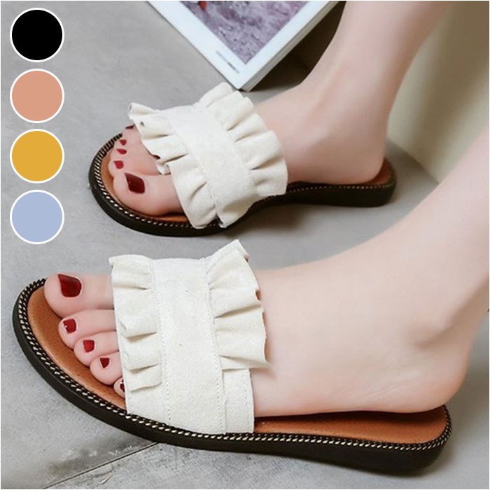 楽天市場】サンダル レディース ぺたんこ 通販 フラットサンダル