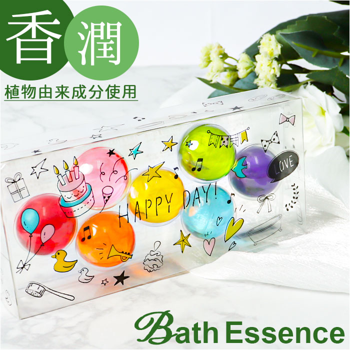 楽天市場】入浴剤 かわいい 通販 パトモス バスエッセンス 7種入り