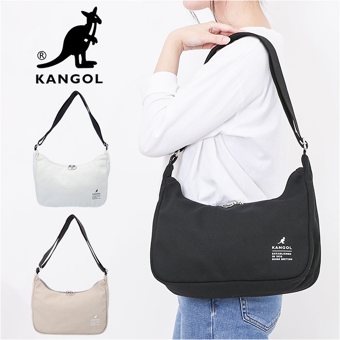 KANGOL カンゴール ショルダーバッグ 250-2130 定番 肩掛け ショルダー ショルダーバック ななめかけ 斜めかけ カジュアルバッグ ポーチ付き コンパクト レディース メンズ 男女兼用 ユニセックス シンプル カジュアル アウトドア