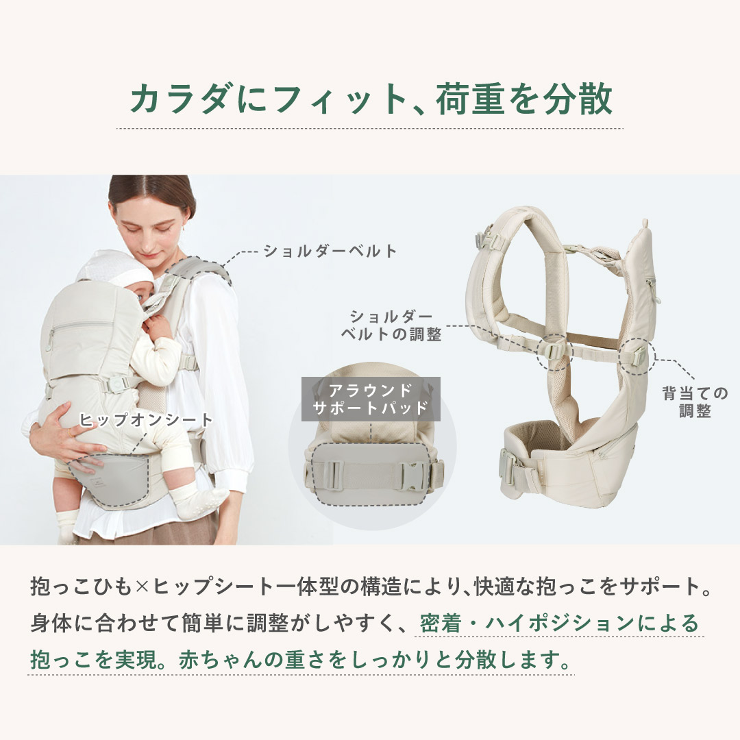 公式】BABY CARRIER ON ベビーキャリアオン ピトレスク × ユナイテッド