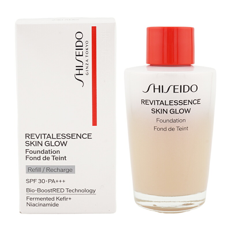 資生堂 SHISEIDO エッセンス スキングロウ ファンデーション レフィル 詰替え [310 Silk] 30mL SPF30 PA+++ 無香料 リキッド[ギフトラッピング対応]