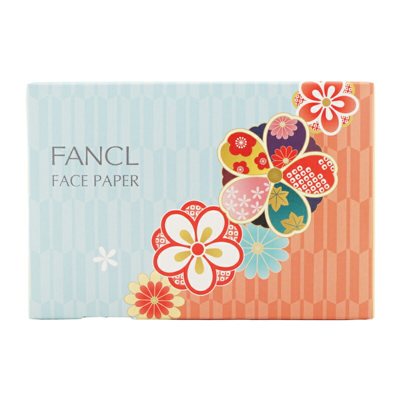 楽天市場】FANCL ファンケル フェイスペーパー （あぶらとり紙）大判