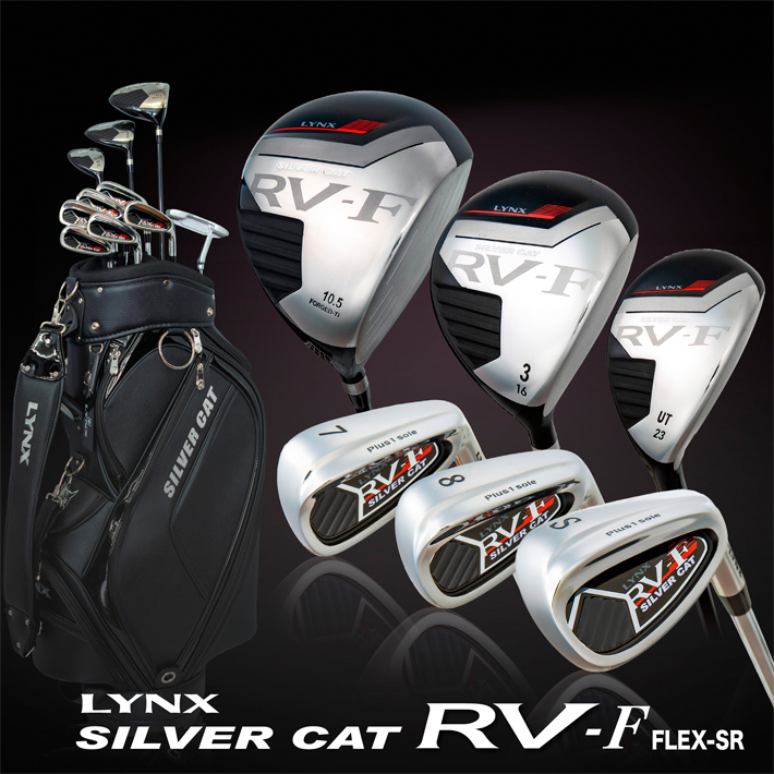 高品質の人気 Lynx リンクス ゴルフ SILVER CAT RV-F 1W 3W UT #6〜PW