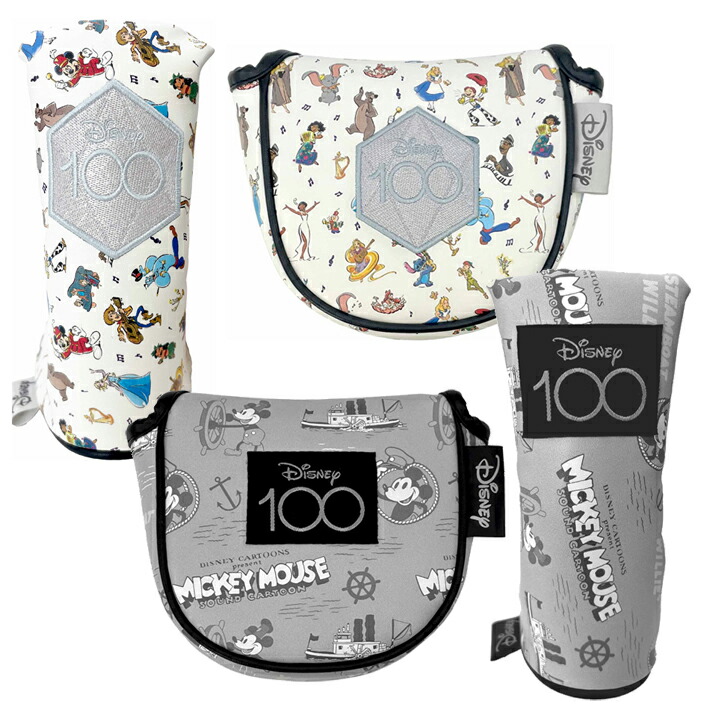 【売り切れ御免】ディズニー♡ミニー♡パターカバー　マレット Walt Disney World ミニーマウス パター用ヘッドカバー ピンク