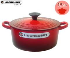楽天市場】ル・クルーゼ／LECREUSET ココットダムール チェリーレッド