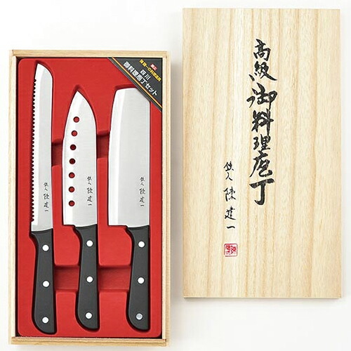 楽天市場】よこやま 燕熟の技 クローバー3LAYERS 三徳包丁