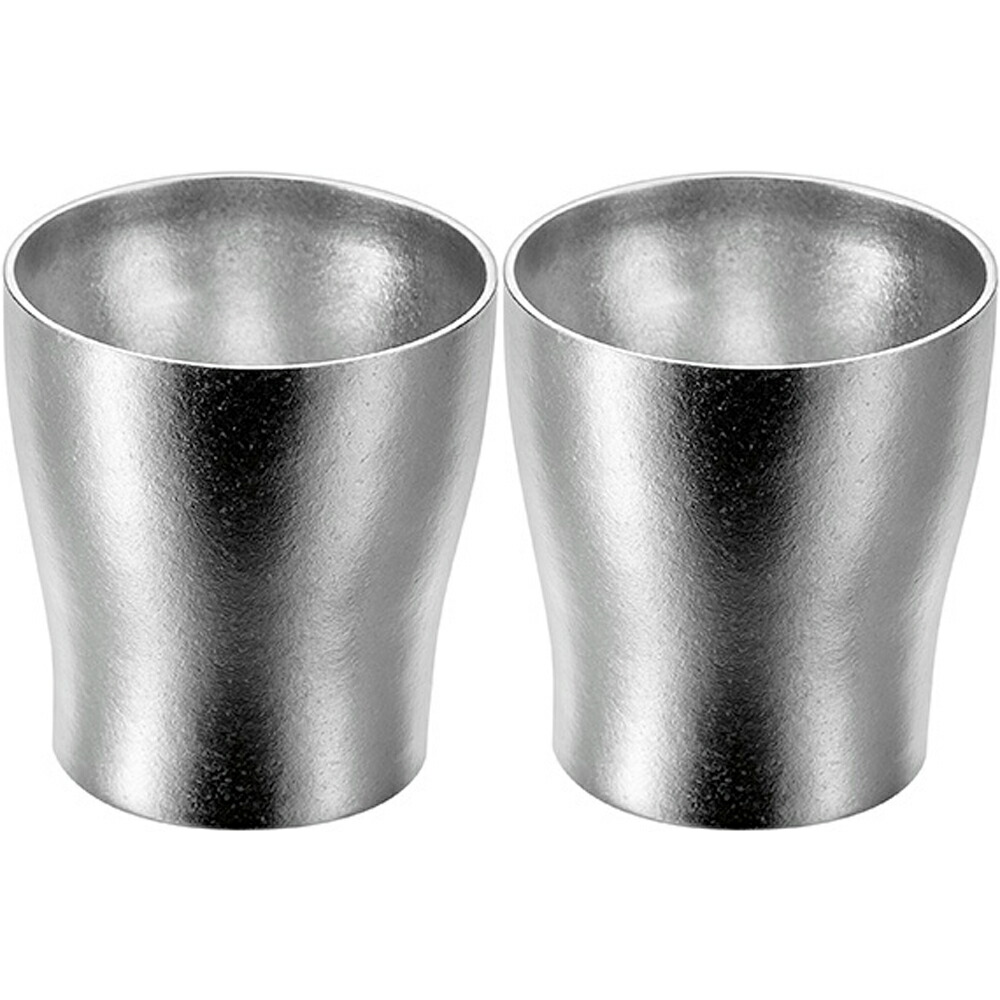 よこやま 颯-SOH- チタン二重優勝杯230mL 2pcs SOTI-1200 （二重社会システム） キッチン用品・食器・調理器具-食器・カトラリー・グラス-その他
