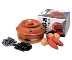 石焼きいもつぼ（大） C15-1 瀬戸もの製 [bn] キッチン用品・食器・調理器具-その他