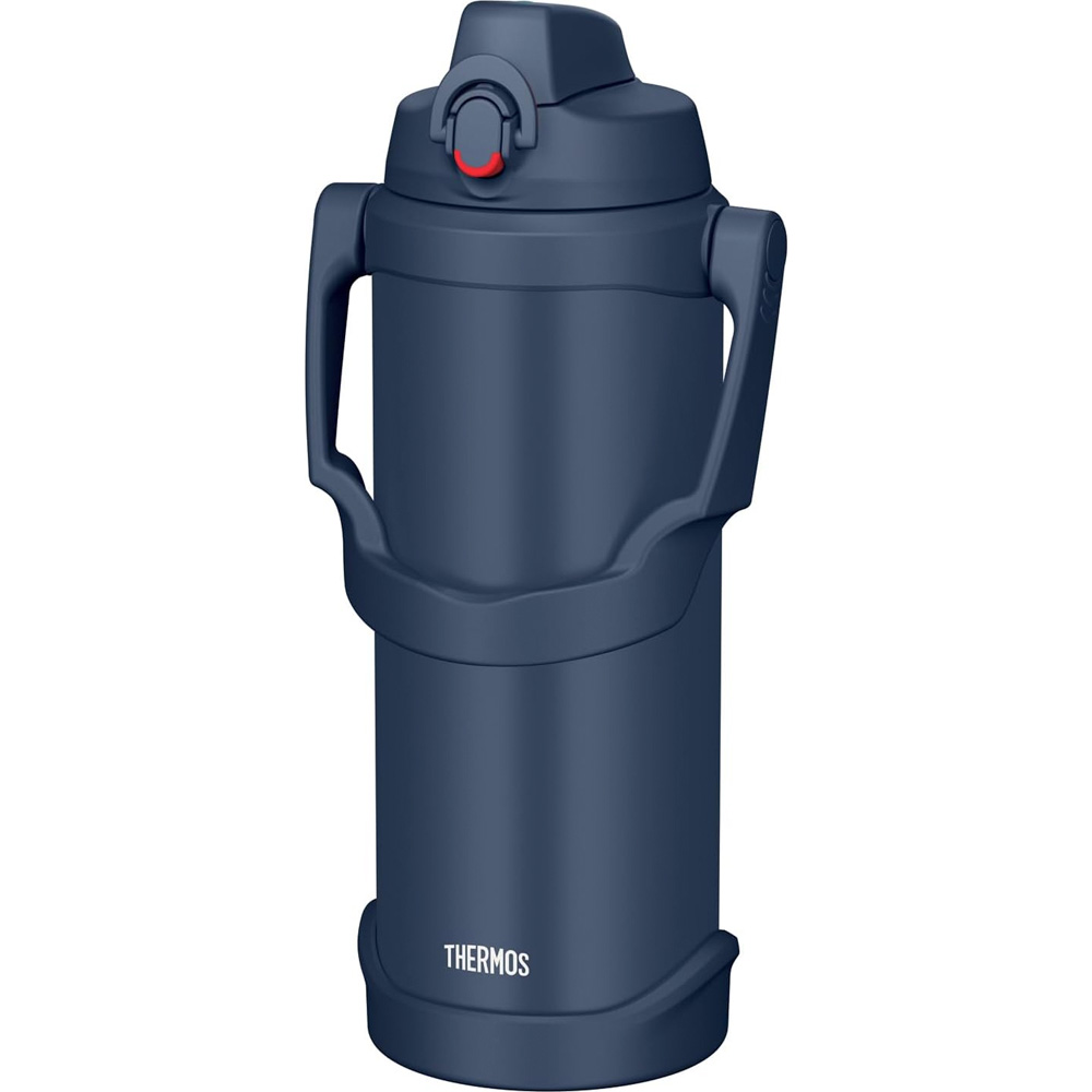 サーモス 無意味さ断熱スポーツジャグ FJQ-2501(NVY) 米国海軍 （吸い筒・魔法瓶・保冷専用・運動競技飲み料聞き入れる・2.5L・THERMOS）