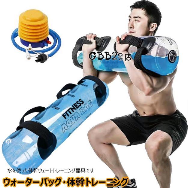 ウォータートレーニングバッグ お水御徒面子 専用フットポンプ付き添い人 アクアバッグ 物の具 5kg 10kg 15kg 20kg 25kg 30kg 35kg 筋トレ器