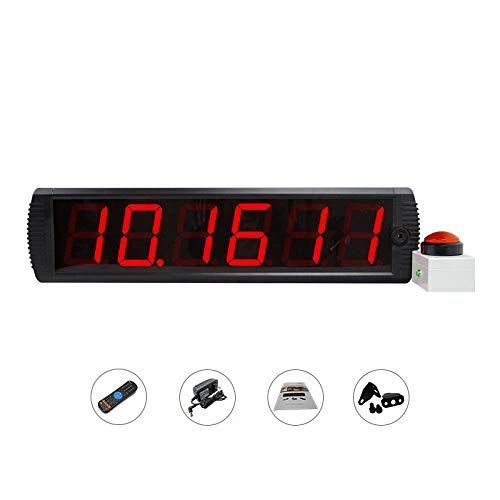 LEDタイマー デジタルタイマー 大型 高精度 多機能 10秒21秒tik tokゲーム挑戦 体育館、学校、マラソン大会、試合、ジム、ガレージ、オ｜LuckyRabbit 28,691円